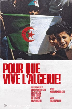 So that Algeria May Live's poster