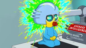Maggie Simpson in "The Longest Daycare"'s poster