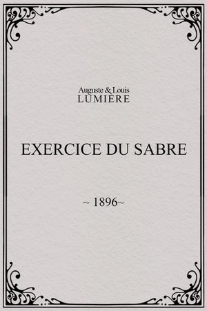 Exercice du sabre's poster