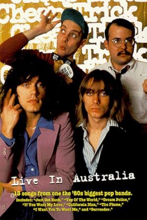 Cheap Trick: Live in Australia's poster