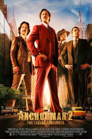 Anchorman 2: The Legend Continues's poster