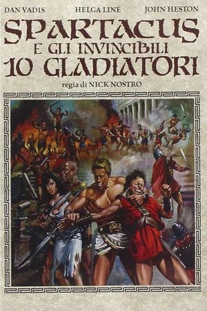 Spartacus and the Ten Gladiators's poster