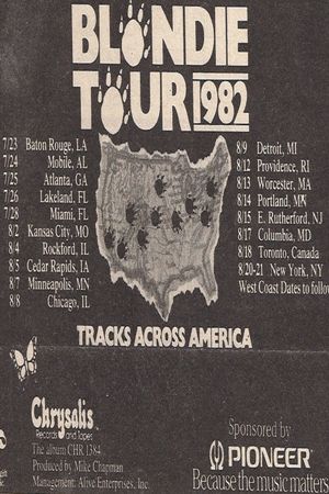 Blondie: Live!'s poster