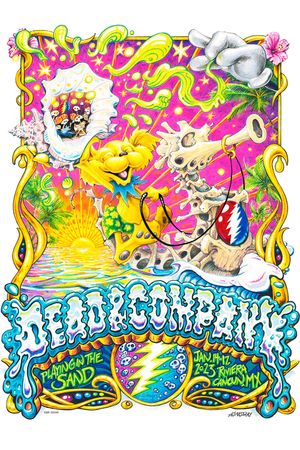 Dead & Company: 2023-01-14 Playing In The Sand, Riviera Maya, MX's poster