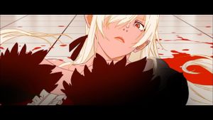 Kizumonogatari Part 1: Tekketsu's poster