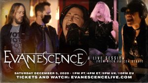 Evanescence - A Live Session From Rock Falcon Studio's poster