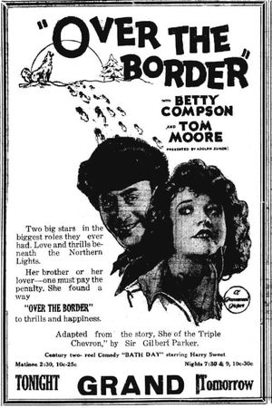 Over the Border's poster
