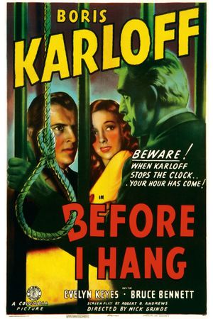 Before I Hang's poster