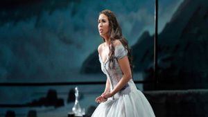 The Metropolitan Opera: Lucia Di Lammermoor's poster