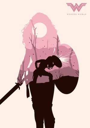Wonder Woman's poster