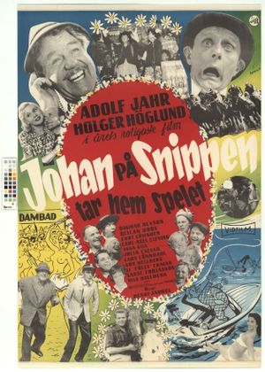 Johan på Snippen tar hem spelet's poster