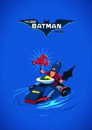 The Lego Batman Movie's poster