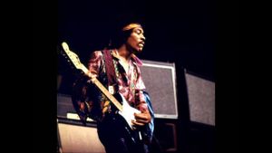 Jimi Hendrix: Live At The Isle Of Wight - Blue Wild Angel's poster