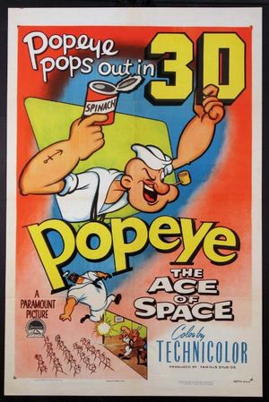 Popeye, the Ace of Space's poster