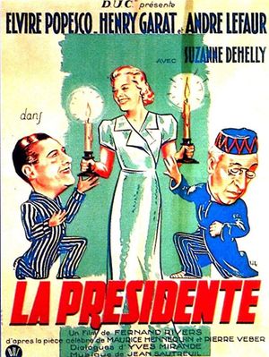 La présidente's poster