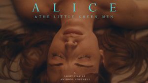 Alice and the Little Green Men's poster