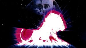Piramiddo no kanata ni: White Lion densetsu's poster
