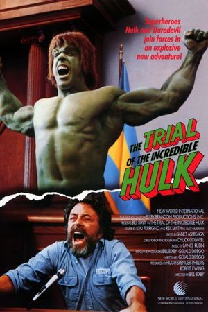 The Trial of the Incredible Hulk's poster