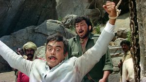 Sholay's poster
