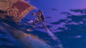 Moana 2's poster