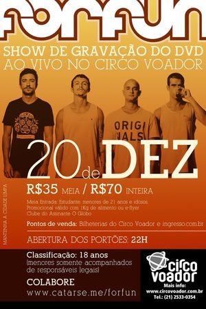 Forfun - Live at Circo Voador's poster
