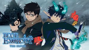 Blue Exorcist: The Movie's poster
