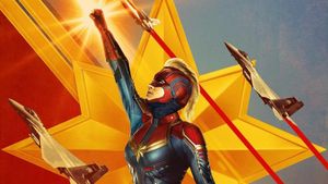 Captain Marvel's poster