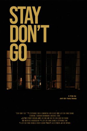 Stay Don't Go's poster