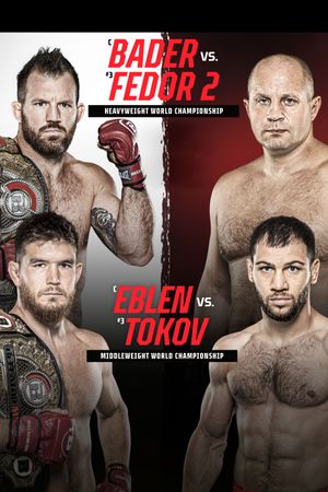 Bellator 290: Bader vs. Fedor 2's poster