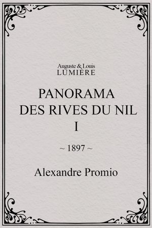 Panorama des rives du Nil, [I]'s poster
