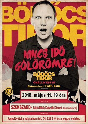 Bödőcs Tibor: Nincs idő gólörömre's poster