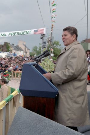 Hey Ronnie Reagan's poster