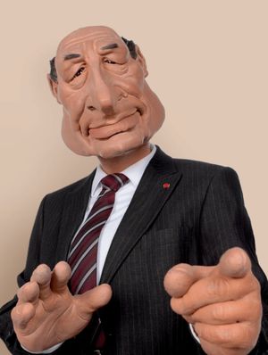 Jacques Chirac, un putain de guignol's poster image