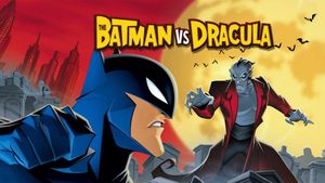 The Batman vs. Dracula's poster