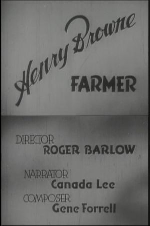 Henry Browne, Farmer's poster
