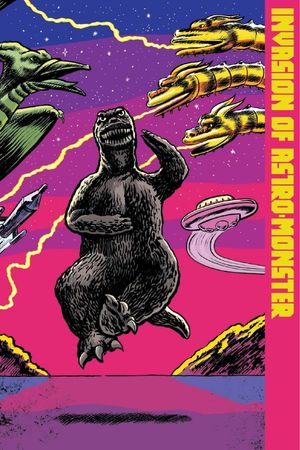 Invasion of Astro-Monster's poster