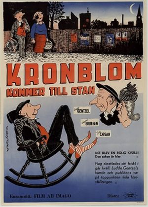 Kronblom kommer till stan's poster