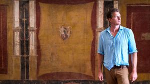 Pompeii: The Discovery with Dan Snow's poster