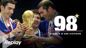 98, secrets d'une victoire's poster