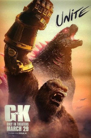 Godzilla x Kong: The New Empire's poster