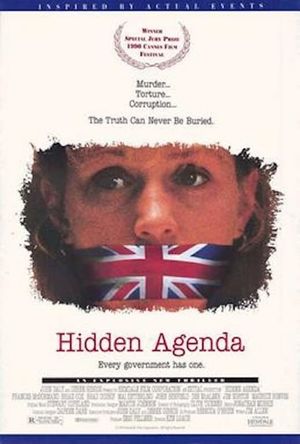 The Making of 'Hidden Agenda''s poster