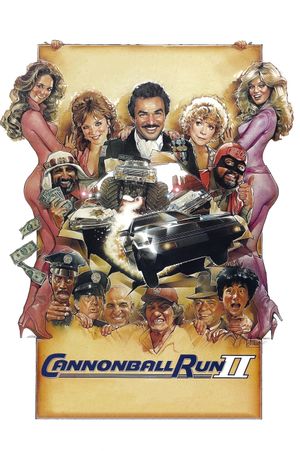 Cannonball Run II's poster