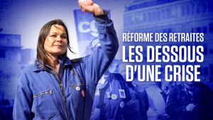 Réforme des retraites, les dessous d'une crise's poster