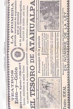 El tesoro de Atahualpa's poster