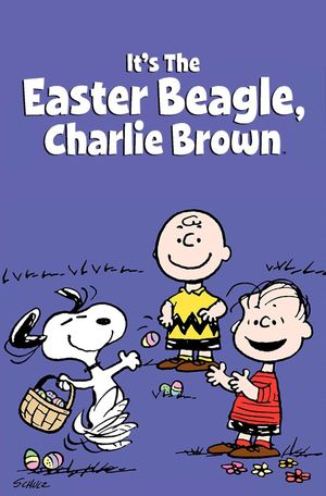 It's the Easter Beagle, Charlie Brown's poster