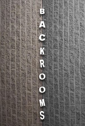 B A C K R O O M S's poster