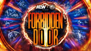 AEW x NJPW Present Forbidden Door's poster