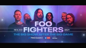 Foo Fighters-Superbowl LVI Aftershow in Virtual Reality's poster