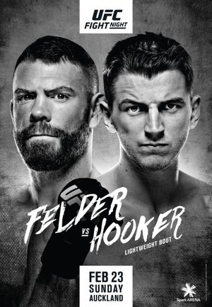 UFC Fight Night 168: Felder vs Hooker's poster