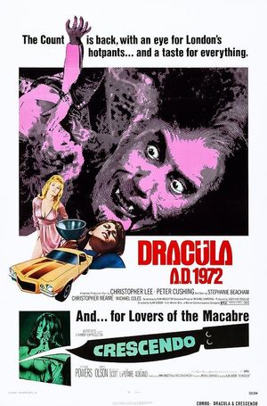 Dracula A.D. 1972's poster